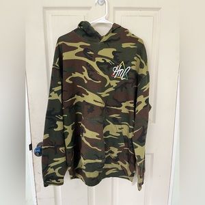 Camo HNL hoodie size XL